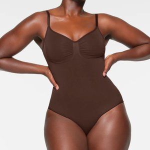 SKIMS Espresso Brief Bodysuit